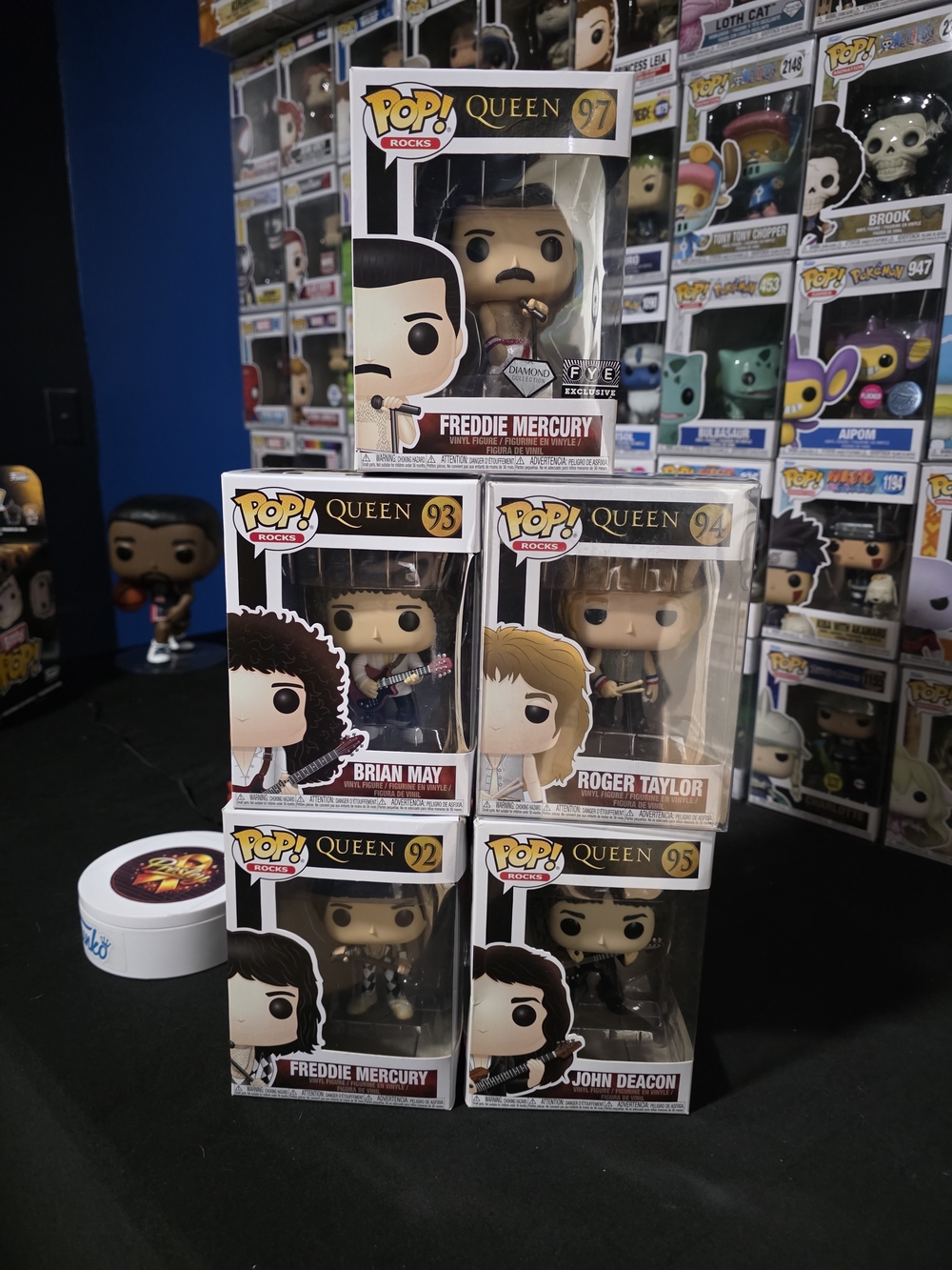 Queen FUNKO Pop Set